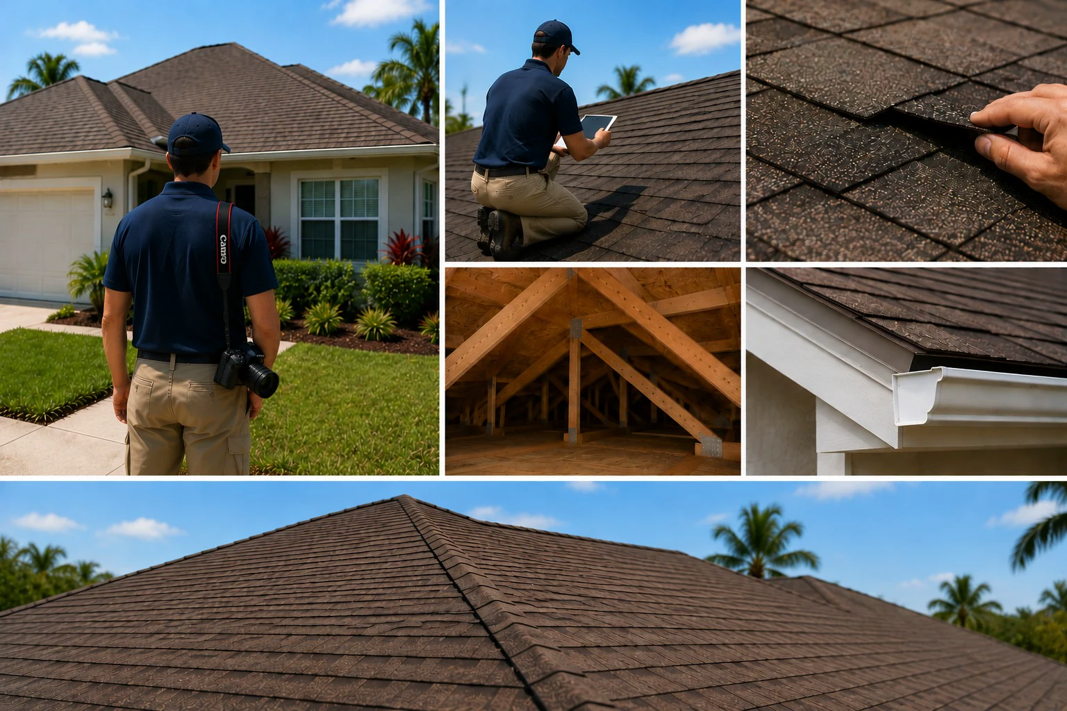 Roof certification inspection